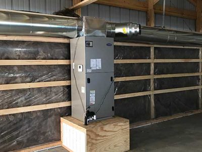 Carrier Gas Furnace Installation